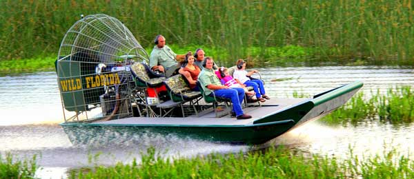 Wild Florida airboats