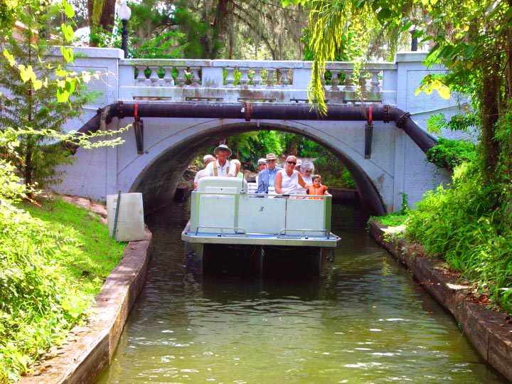 boat tour in winter park