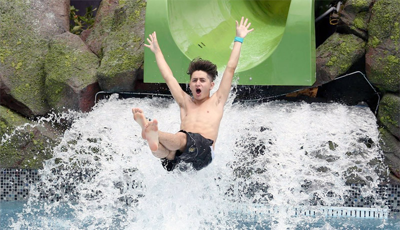 Volcano Bay Slide