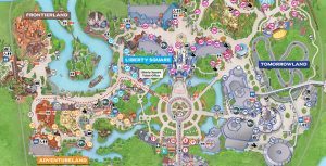 disneys magic kingdom map