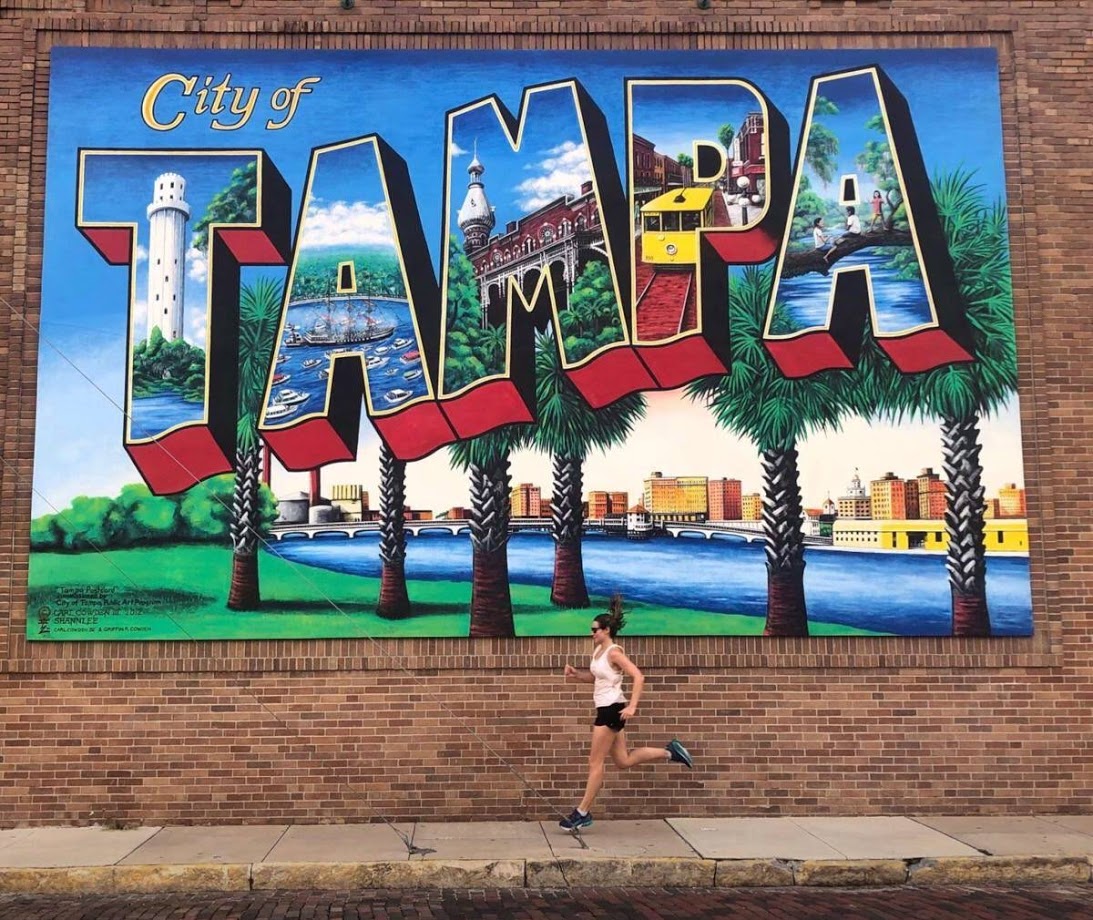 Tampa runner_mural