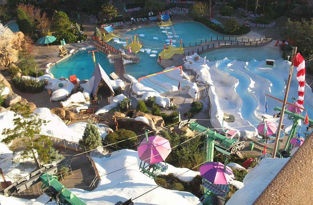 ski patrol at disney's typhoon lagoon water park