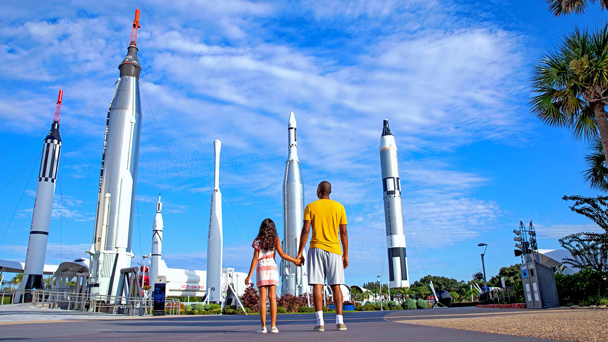 Keep Looking Up at Kennedy Space Center Visitor Complex