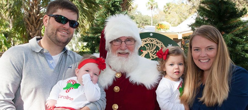 featured santa at the zoo