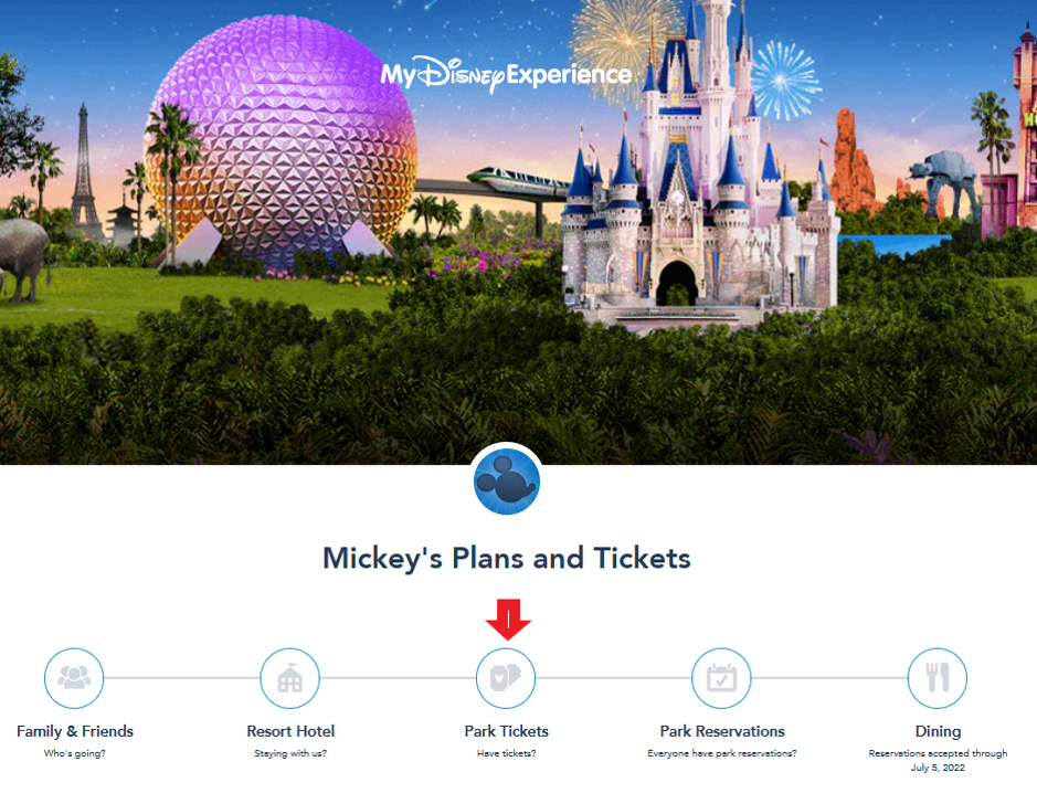 NEWS: The Disney World App Now Has a Link To Make Park Pass Reservations