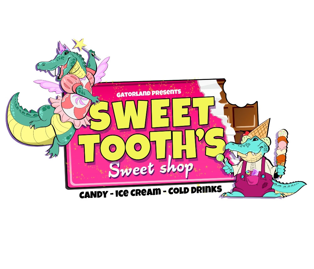 Gatorland Sweet Tooth's Sweet Shop Logo (1)