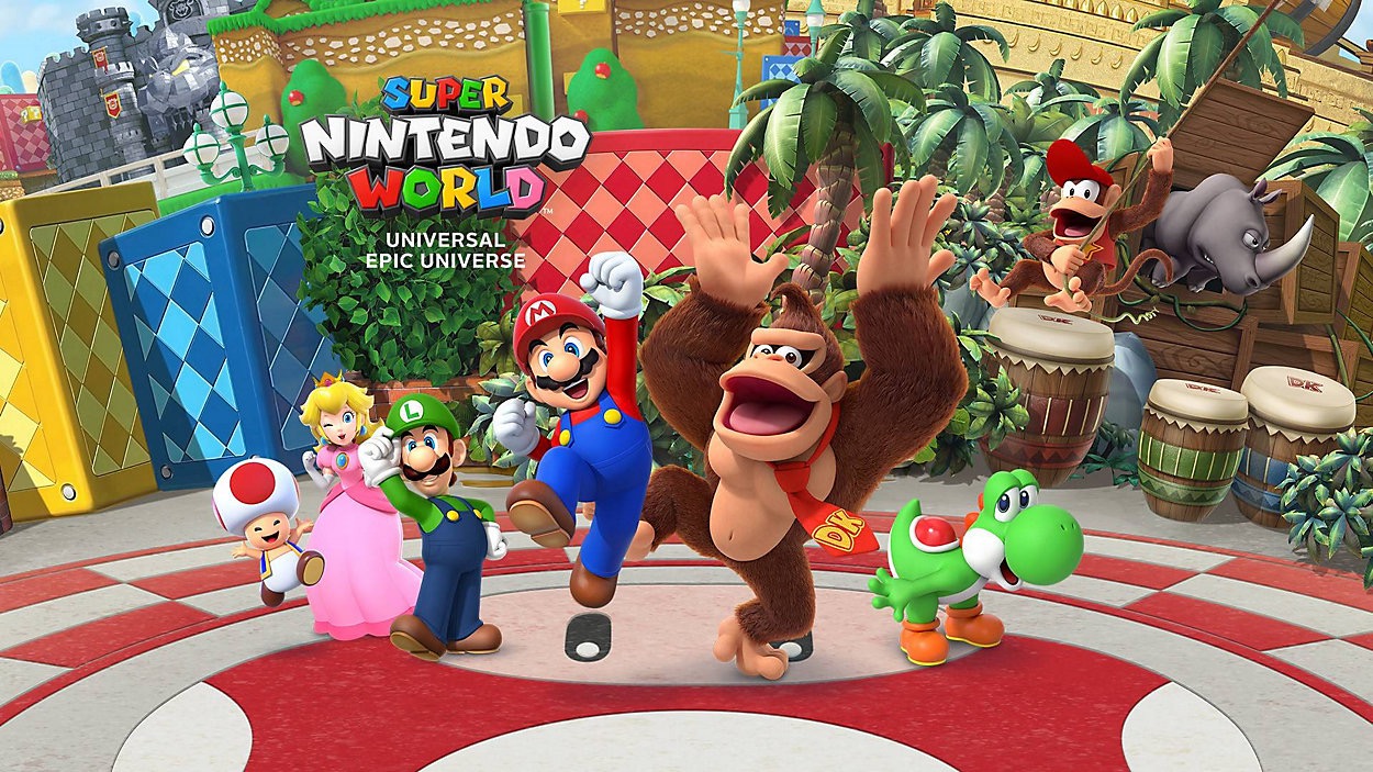 Universal Reveals Super Nintendo World Details