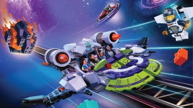 This Summer Ride Galacticoaster at LEGOLAND Florida Resort!