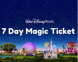 Walt Disney World 7 Day Magic Ticket + Memory Maker 