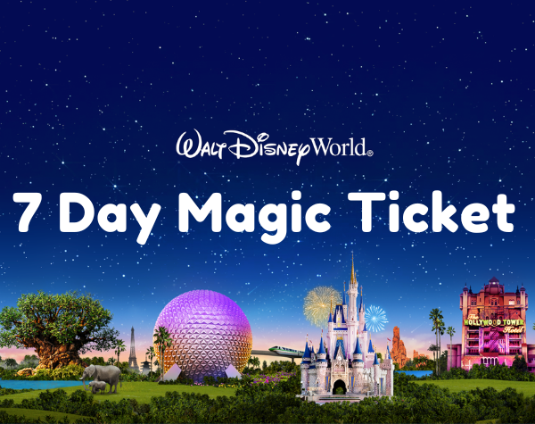 Walt Disney World 7 Day Magic Ticket + Memory Maker