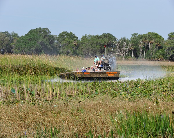 Boggy Creek Orlando One Hour Scenic Nature Airboat Ride ULTIMATE PACKAGE
