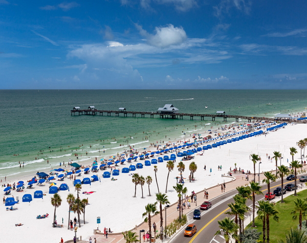 Clearwater Beach & Lunch Including Dolphin Encounter Boat Ride