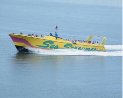 Clearwater Beach & Lunch Including Sea Scream Speed Boat 