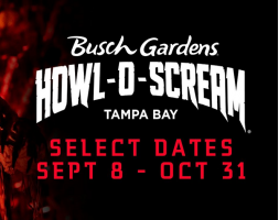Busch Gardens Tampa Howl-O-Scream - PRICES FROM