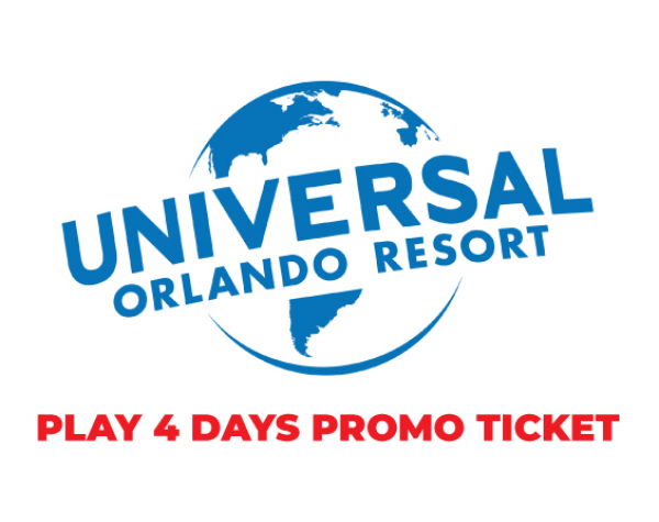 Universal 4 Day Play PROMO Tickets