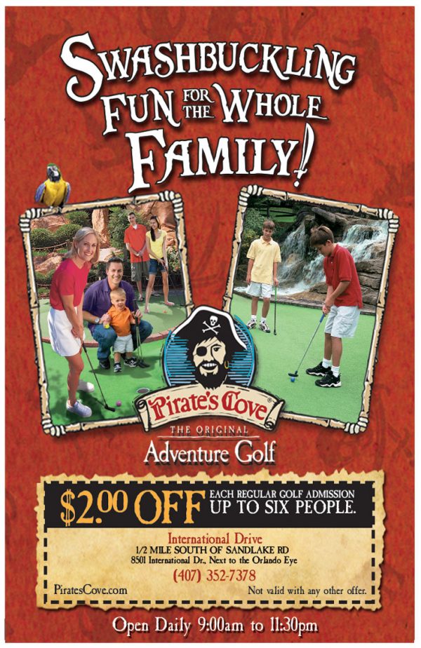 Pirate Adventure Myrtle Beach Coupon Code change comin