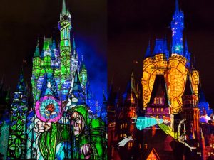 Disney new projection show