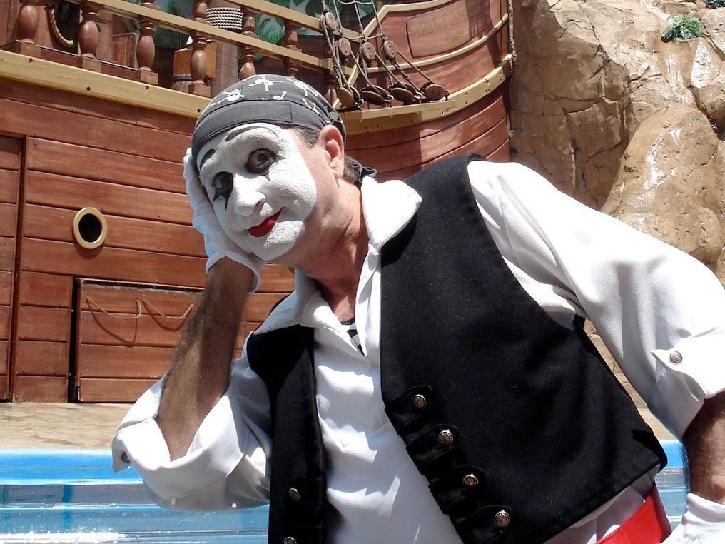 seaworld mime