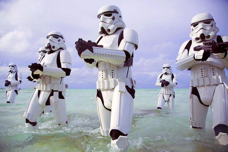 Disney Star Wars stormtroopers