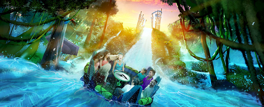 SeaWorld Infinity Falls