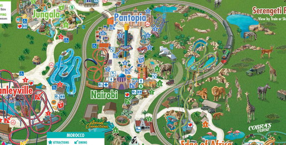 Busch Gardens Tampa Discount Tickets Maps Park Hours Rides